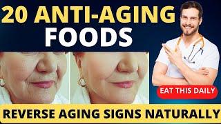 20 ANTI-AGING FOOD (Top 20 Anti-Aging Foods for Skin, Brain, Muscle, and Gut Health)
