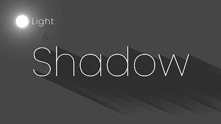 Light & Shadow Text Shadow Animation using Javascript