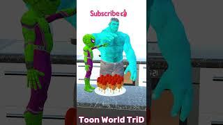  Spider-Man Stole Hulk’s Chocolate Ice Cream… Should Hulk SMASH?! 