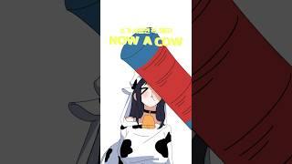 하카순은 젖소인가? Now a cow pretending to be a man..