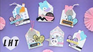 How to Make Mini Envelopes Easy - Little Hot Tamale -Build Your Stash Tutorial