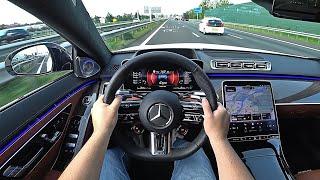 The New Mercedes S Class S63 AMG 2025 Test Drive