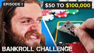 Launching the $50 to $100,000 Bankroll Challenge on GGPoker [Episode 1]