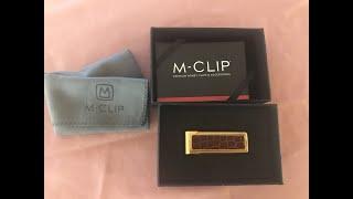 M-CLIP New Yorker Cognac Alligator Money Clip (unboxing)