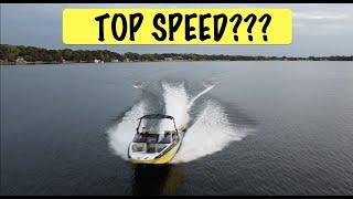 TOP SPEED??? - 2019 Scarab 215 ID WAKE Edition Jet Boat - 50+mph with twin BRP Rotax 200s engines