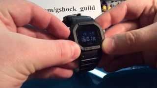 Обзор и настройка Casio G shock DW 5600BB [3229]