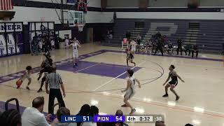 Pioneer Men's Varsity Basketball vs Lincoln 2/14/23