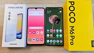 SAMSUNG GALAXY A25 VS POCO M6 PRO - ЧТО ВЫБРАТЬ? ПОЛНОЕ СРАВНЕНИЕ!