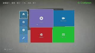 G.Craftsman XMEYE NVR Operation Video 02 Modify LANGUAGE & RESOLUTION & PASSWORD