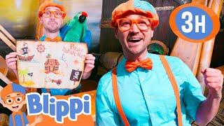 Blippi's PIRATE Adventure |  Blippi and Meekah Best Friend Adventures | Educational Videos for Kids