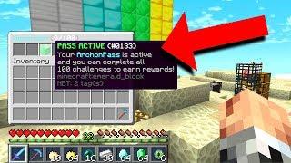 A 'BATTLE-PASS' to unlock EPIC rewards in Minecraft: SKYBLOCK (Ep.11)