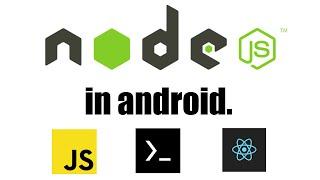 How to run node js on Android | node js on android using termux.