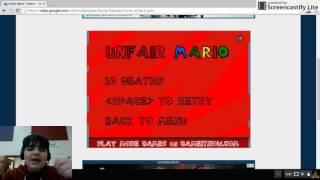 Dre Plays Unfair Mario. MORE RAGE QUIT!!!!!!!!!!!!!!!!!!!!