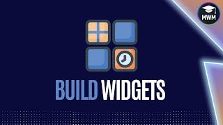 HOW TO BUILD WIDGETS | Mendix 10