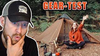 ULTRALEICHT-ZELT im Test - 24H Overnighter von Sabrina Outdoor | Fritz Meinecke reagiert