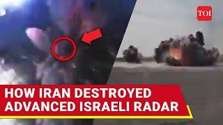 Iranian Guided Missile Destroys High-tech Israeli Radar At Nevatim; Iran Releases Video From Oct. 1