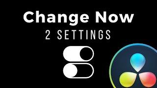 Change These 2 Settings Before You Start Coloring | DaVinci Resolve