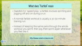 How to Run Fartlek Workouts