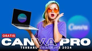 CARA BERGABUNG KE TIM CANVA PRO TERBARU NOVEMBER 2024 | Canva Pro gratiss bukan EDU