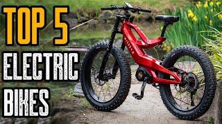 TOP 5 NEW ELECTRIC BIKES 2021 | BEST E-BIKES 2021