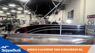 2023 Harris 190 Cruiser SL Pontoon Tour SkipperBud's