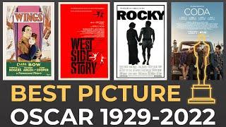 Guess ALL OSCAR BEST PICTURE WINNERS 1929-2022 | MOVIE QUIZ