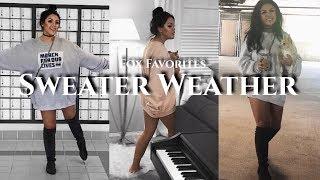 Sweater Weather Haul | Favorite Fall Outfits | Francesca Fox