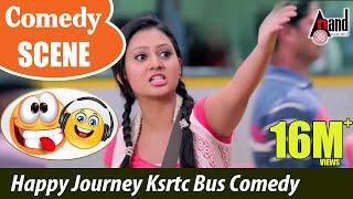 Golden Queen Amulya And Lovely Star ⭐ Prem Happy Journey KSRTC BUS Comedy Scene | Male