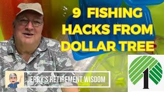 9 FISHING HACKS from DOLLAR TREE !