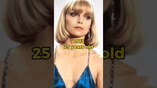 MICHELLE PFEIFFER DEVOLUTION (2023-1979) #shorts