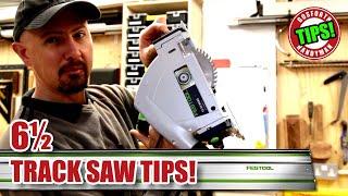 Beginner plunge saw / track saw tips!