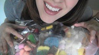 SassEsnacks ASMR | Swedish Candies | Scandinavian Sweets |  Sockerbit Candy | Eating Sounds