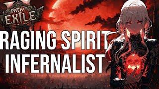 How To Easily Level With Minions In Poe 2. Infernalist, Raging Spirits/Arsonist Guide.