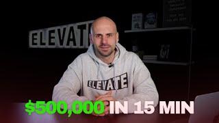 Watch me raise $500,000 in private money in 15 minutes: [ LIVE CALL ]