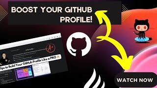 How to Make Your GitHub Profile Look Beautiful! Create a Stunning GitHub Special Repository | 2024