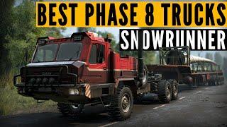 Top 10 SnowRunner BEST trucks for SEASON 8: Grand Harvest