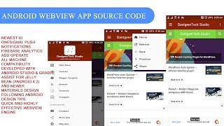 How to Convert Website into Android App | Creating Project and Setup WebView