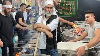 COOKING Up 100,000 FREE Meals for MUHARRAM in IRAN | KEBAB, Ghormeh Sabzi, Shawarma | FOOD for free!