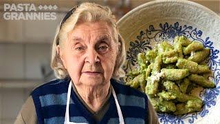 How to make 92 yr old Pina's chestnut gnocchi with walnut pesto | Pasta Grannies