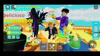 Jugando un nuevo Juego avanzado Roblox super Eater simulator