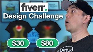 I Paid 4 Designers on Fiverr to Design the SAME T-Shirt