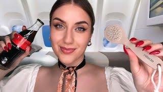 ASMR 5 Sterne Flug nach Mallorca  Flight Attendant Roleplay, Flugzeug RP, Stewardess (deutsch)