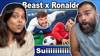 Beat Ronaldo, Win $1,000,000 | Mr beast Reaction