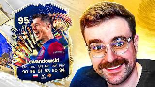 FC24 Squad Builder Showdown! TEAM OF THE SEASON LEWANDOWSKI!!!