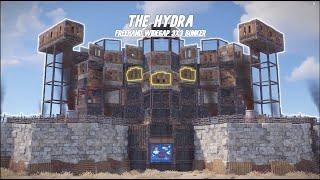 THE HYDRA | My LAST Base... | Fallen Survival TUTORIAL | 12-16 DEEP 3x3 Base - Medium Size Group.