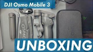 Unboxing DJI Osmo Mobile 3 | Gimbal for mobile phones #dji #unboxing #osmomobile3 #om3