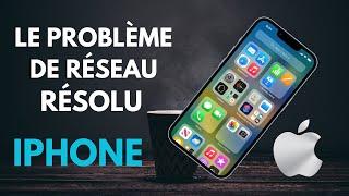 Comment réparer le problème du Réseau Mobile sur un iPhone