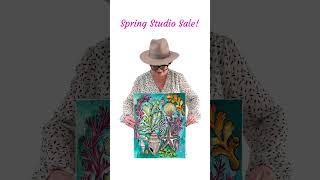 Spring Studio Sale! Head to the shop for all of the deals- https://www.shopalisaburke.com