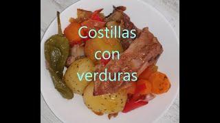 Costillas con verduras