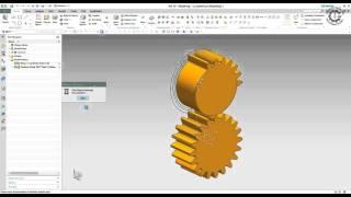 Siemens PLM NX GC Toolkit - Spur Gear Modeling